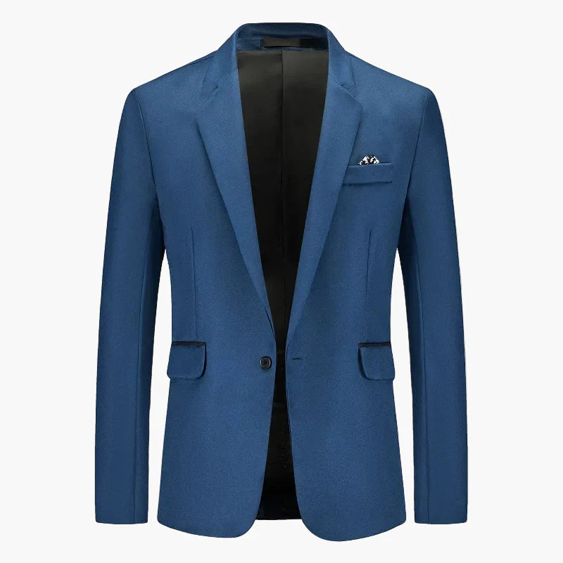 Herren Business Sakko – Eleganter Ein-Knopf-Blazer für Büro und festliche Anlässe