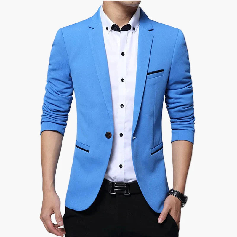 Herren Business Casual Sakko – Modernes Blazer-Jackett für Büro & Freizeit