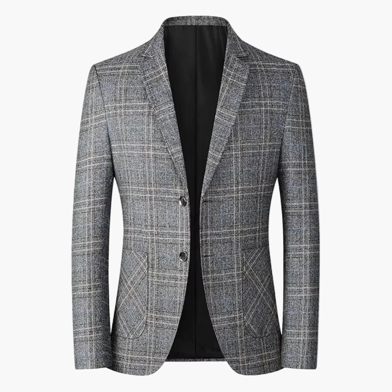Herren Sakko Modern Kariert Business Casual – Stilvoll für Büro & Freizeit