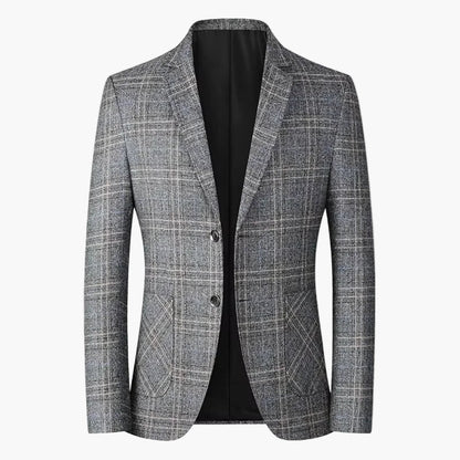 Herren Sakko Modern Kariert Business Casual – Stilvoll für Büro & Freizeit