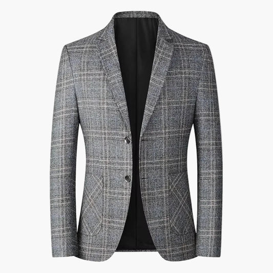 Herren Sakko Modern Kariert Business Casual – Stilvoll für Büro & Freizeit