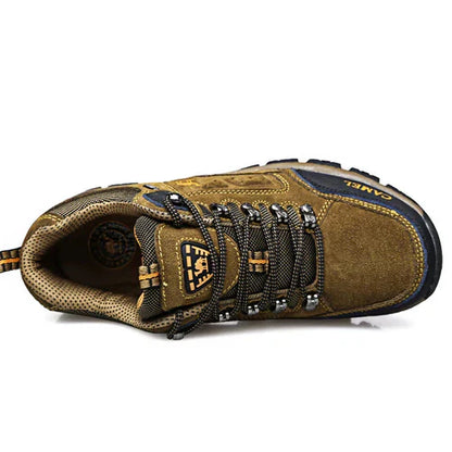 Herren Outdoor Wanderschuhe Trekking Sneaker – Rutschfest & Wasserdicht für Wanderungen und Alltag