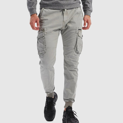 Herren Taktische Cargo Jogger Hose – Urban Streetwear mit Mehrfach-Taschen für Outdoor und Alltag