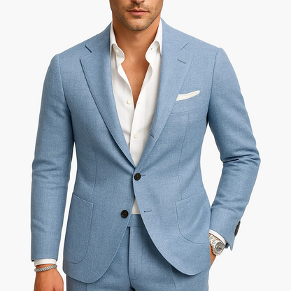 Herren Anzug Modern Fit – Eleganter Zweiteiler für Hochzeiten, Gartenpartys & Events