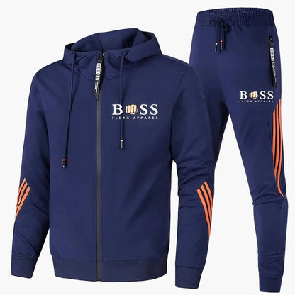 Herren Trainingsanzug Set 2-teilig – Sportlicher Freizeitanzug für Fitness & Alltag