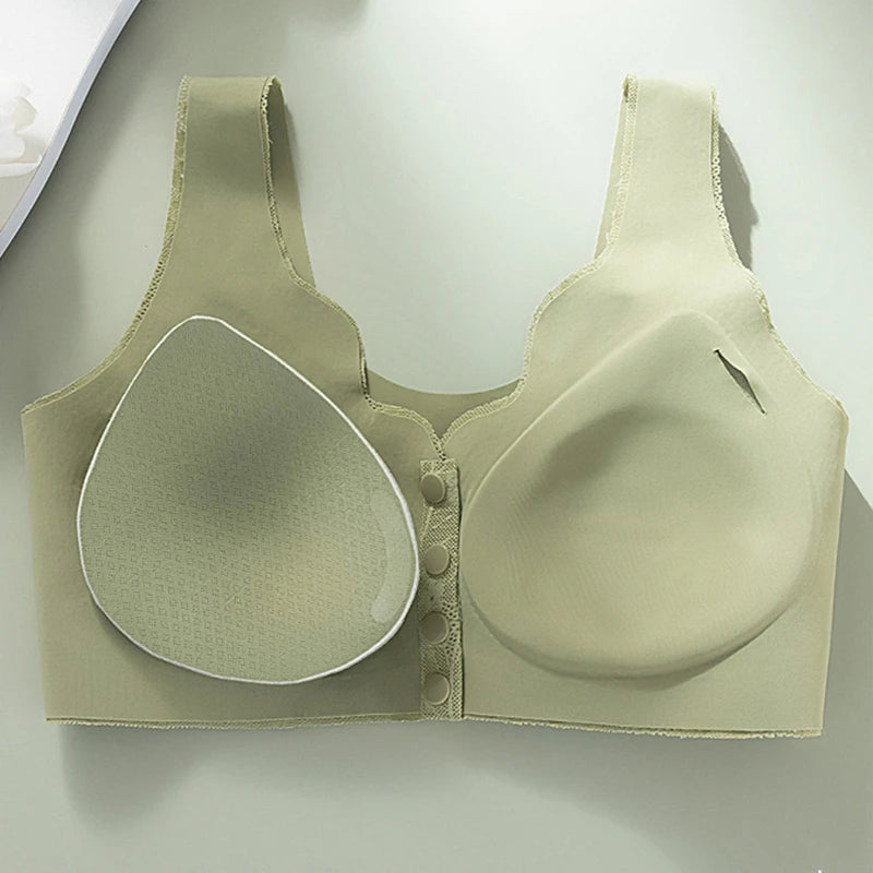 Damen Komfort-BH ohne Bügel – Elegante Spitze, Alltag & Freizeit