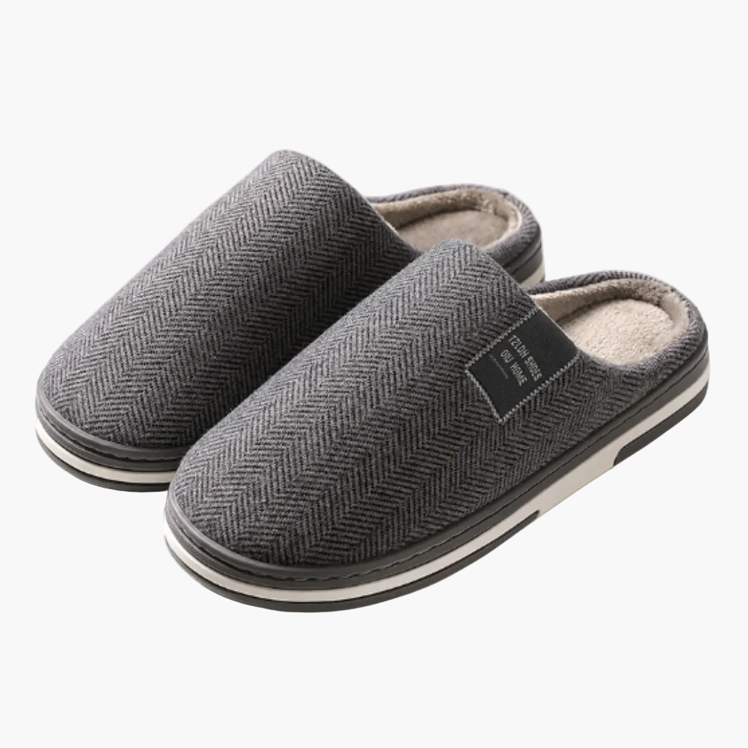 Herren Hausschuhe Classic Komfort – Bequeme Slipper für Zuhause, Eleganter Stil, Perfekt für Entspannung