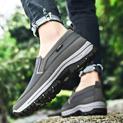 Herren Slip-On Outdoor Freizeitschuhe – Bequeme Walkingschuhe für Alltag und Freizeit