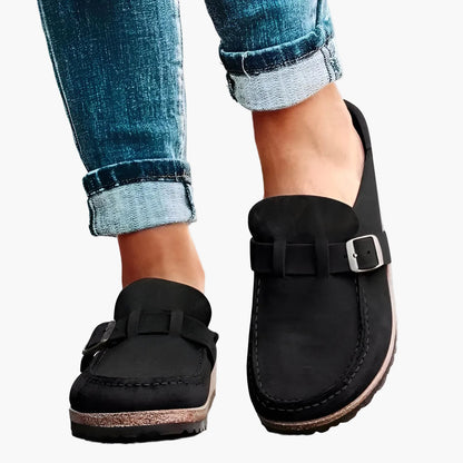 Damen Orthopädische Slip-On Pantoletten für Komfort und Gesundheit – Bequeme Alltagsschuhe mit ergonomischer Sohle
