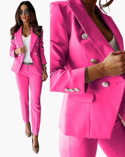 Damen Business Anzug Set – Elegantes Blazer & Hose Outfit für Büro und besondere Anlässe
