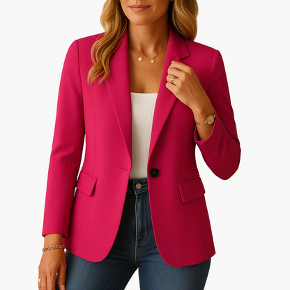 Damen Eleganter Business-Blazer Tailliert – Stilvoller Blazer für Büro & Freizeit