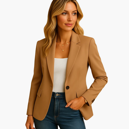 Damen Eleganter Business-Blazer Tailliert – Stilvoller Blazer für Büro & Freizeit