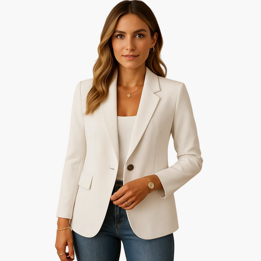 Damen Eleganter Business-Blazer Tailliert – Stilvoller Blazer für Büro & Freizeit