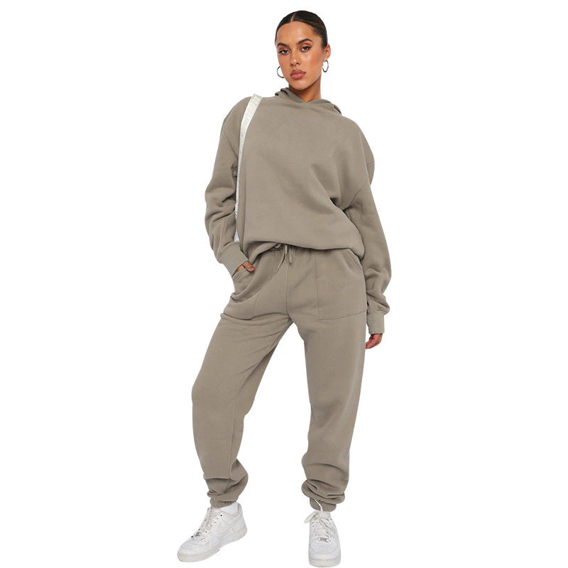 Heather – Kapuzenpullover mit langen Ärmeln aus Polyester