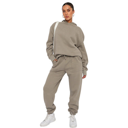 Heather – Kapuzenpullover mit langen Ärmeln aus Polyester