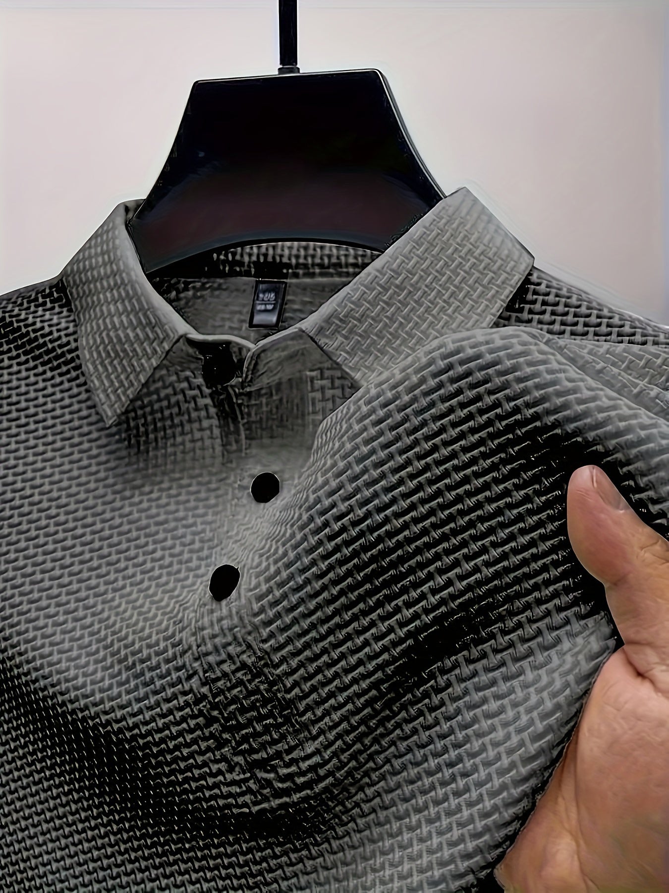 Herren Poloshirt mit Struktur – Casual Stil für Alltag und Freizeit