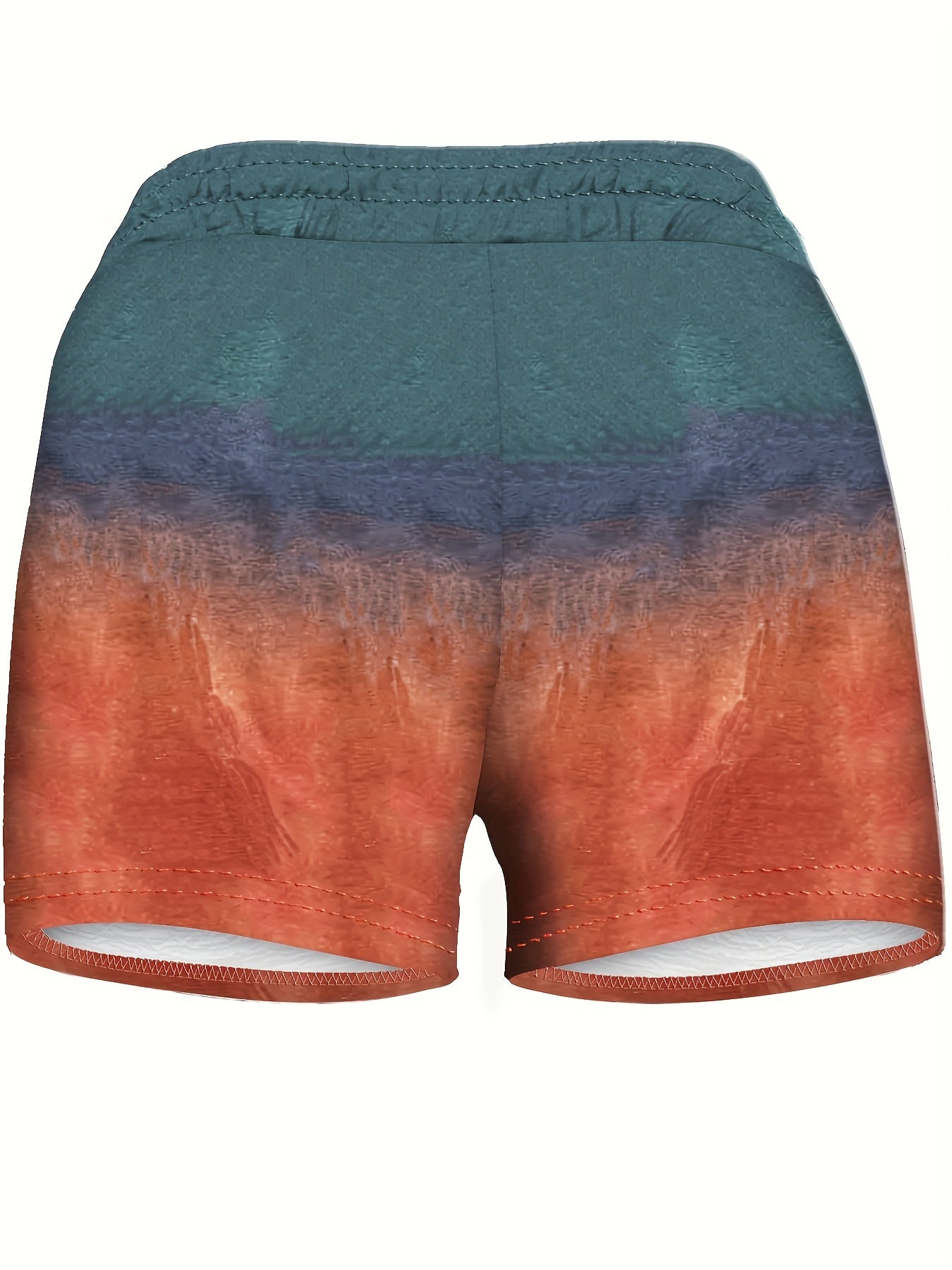 Damen Freizeits-Shorts mit Palmenprint und „Day Drinkin'“-Schriftzug – Sommer Urlaubsstyle
