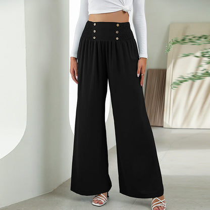 Faith – Weite Damenhose mit Hohem Bund