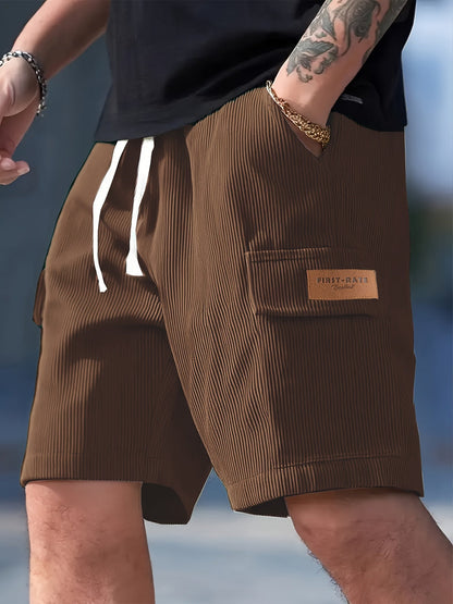 Herren Freizeitshorts mit Kordelzug – Modische Sommer Bermuda für Alltag & Freizeit