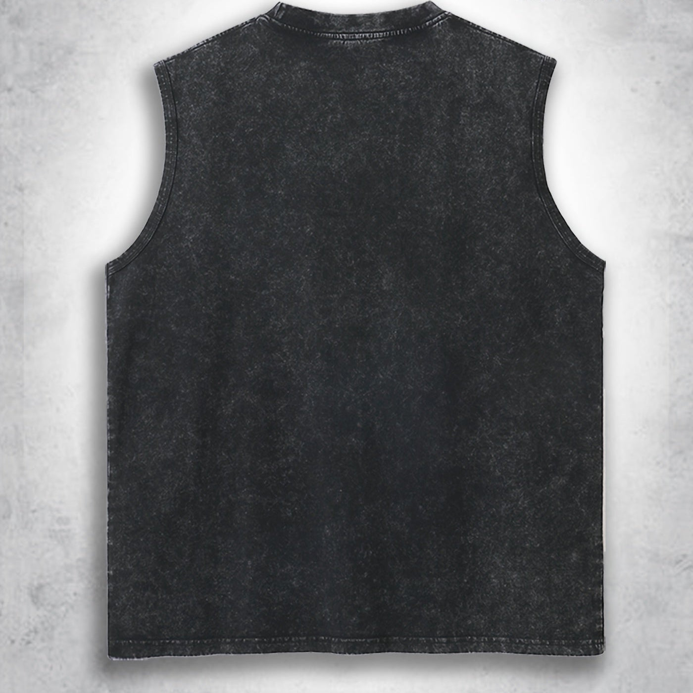 Herren Streetwear Muskelshirt mit Vintage-Print und Urbanem Stil – Ärmelloses Tank Top für Freizeit & Fitness
