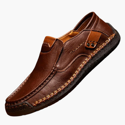 Herren Mokassin-Slipper – Bequeme Vintage-Slipper für Alltag und Freizeit
