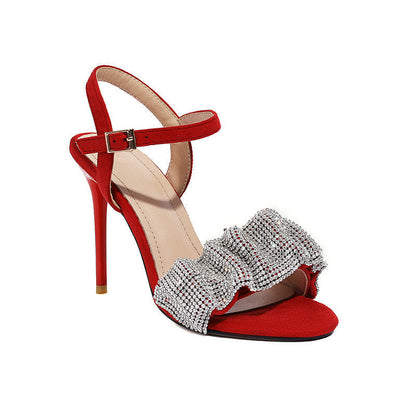 Nicola – Damen High Heels mit römischem Design