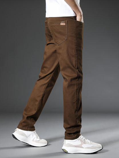 Herren Gerade Jeans im lässigen Workwear-Stil für Alltag und Freizeit