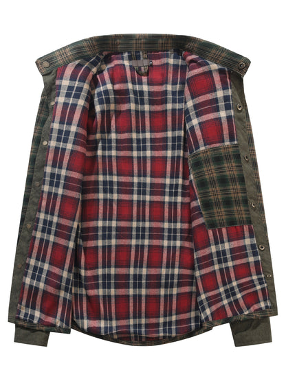 Herren Freizeithemd im Karo-Look – Stilvolles Outdoor Overshirt für Alltag und Freizeit