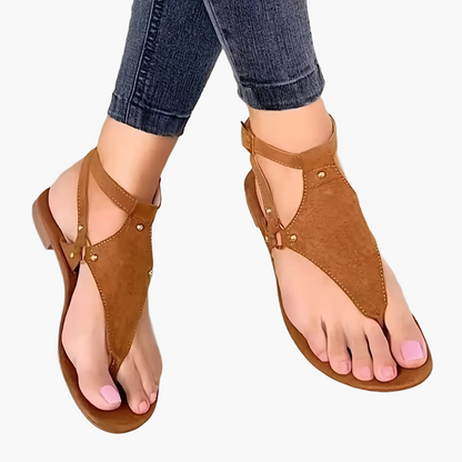 Damen T-Strap Sandalen im modernen Freizeitstil – Bequeme Sommerschuhe für Alltag & Urlaub