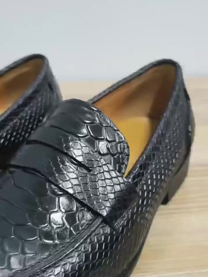 Herren Penny Loafer – Eleganter Business- und Event-Schuh im klassischen Design