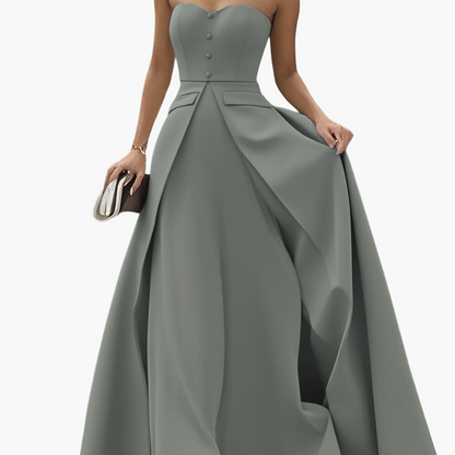 Damen Abendkleid Elegant Bandeau Stil für festliche Anlässe und Gala