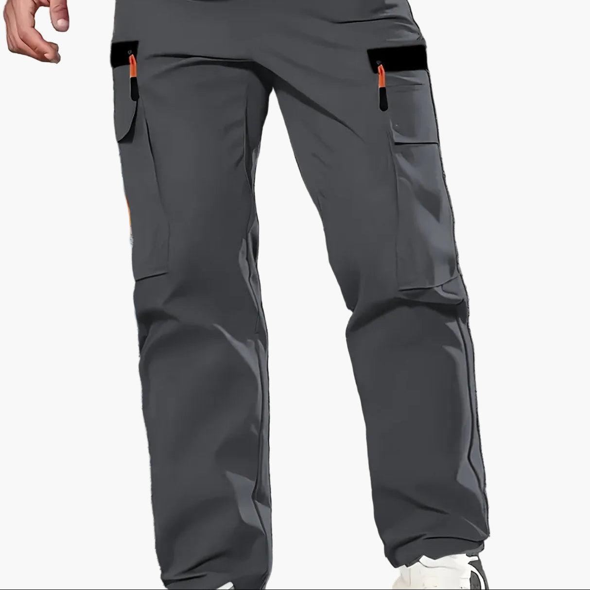 Herren Cargo Hose Locker Schnitt Atmungsaktiv Freizeit Urban Style