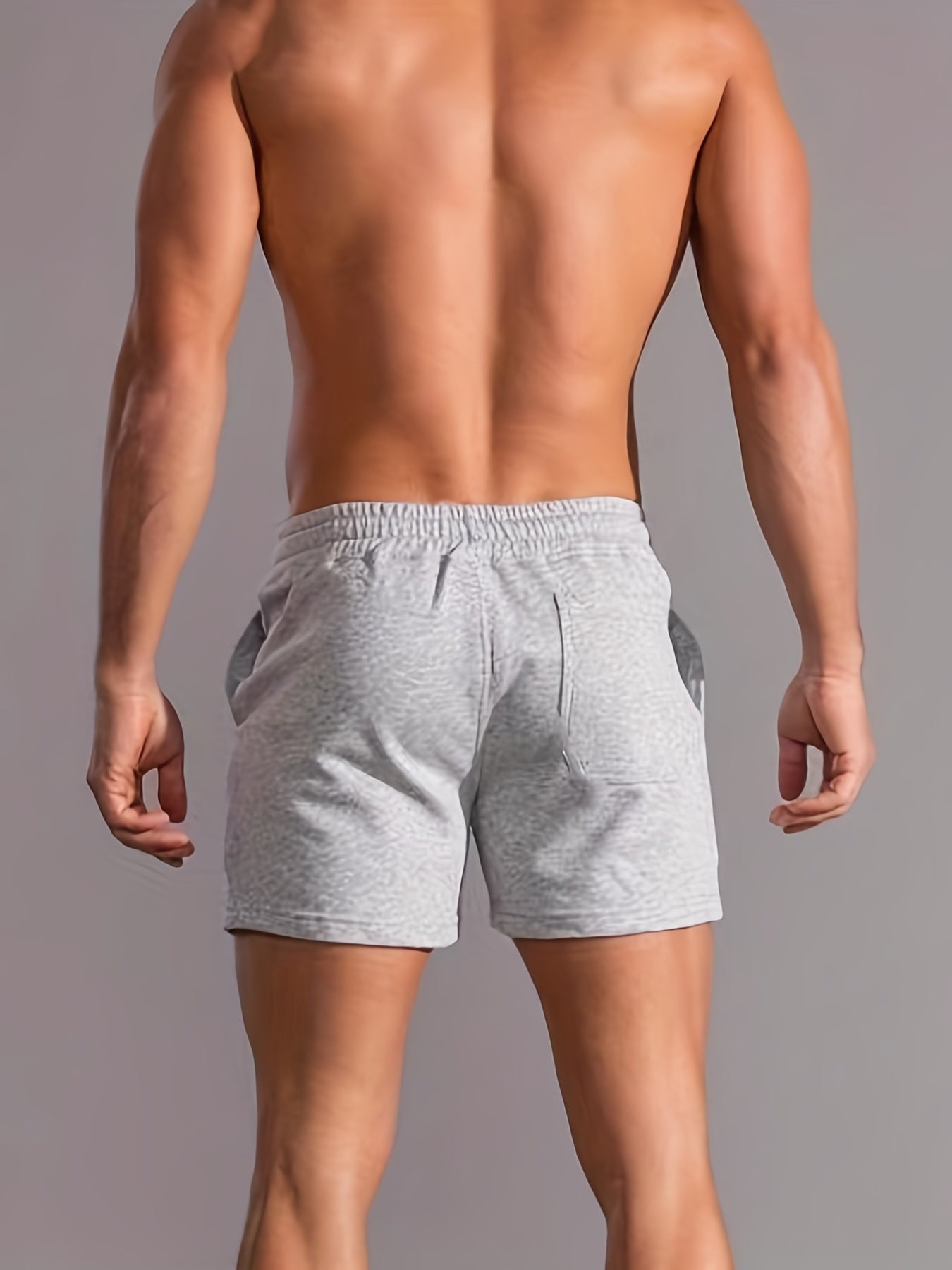 Herren Sportliche kurze Trainingsshorts mit Kordelzug – Bequeme Fitness- & Freizeithose