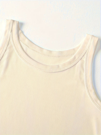 Damen Basic Tanktop 3er-Pack – Figurbetonte Sommer Freizeit Tops