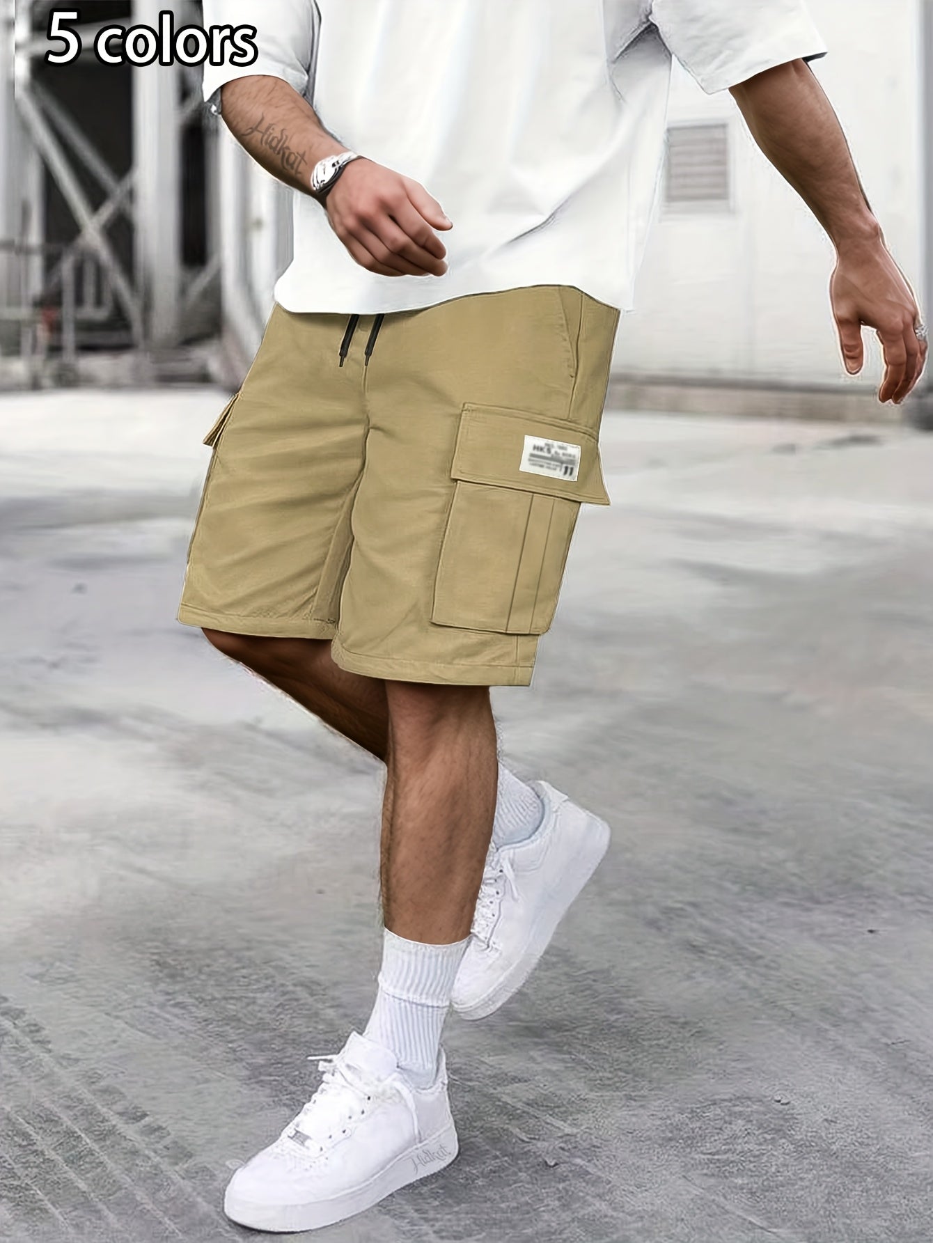Herren Cargo Shorts mit Taschen – Lässige Streetwear Bermudashorts für Alltag und Freizeit