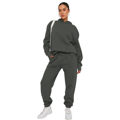 Heather – Kapuzenpullover mit langen Ärmeln aus Polyester