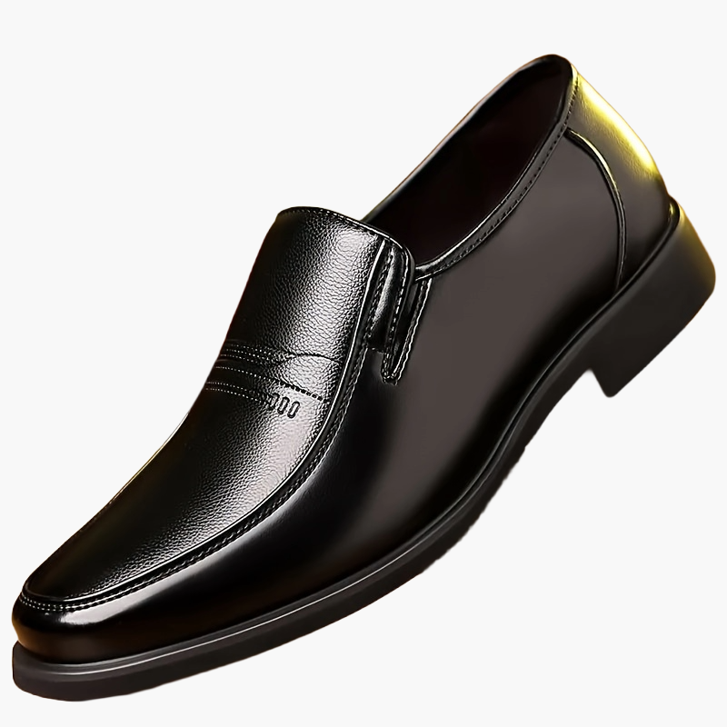 Elegante Herren Business-Slipper – Klassische Vintage-Lederschuhe für Alltag & Büro