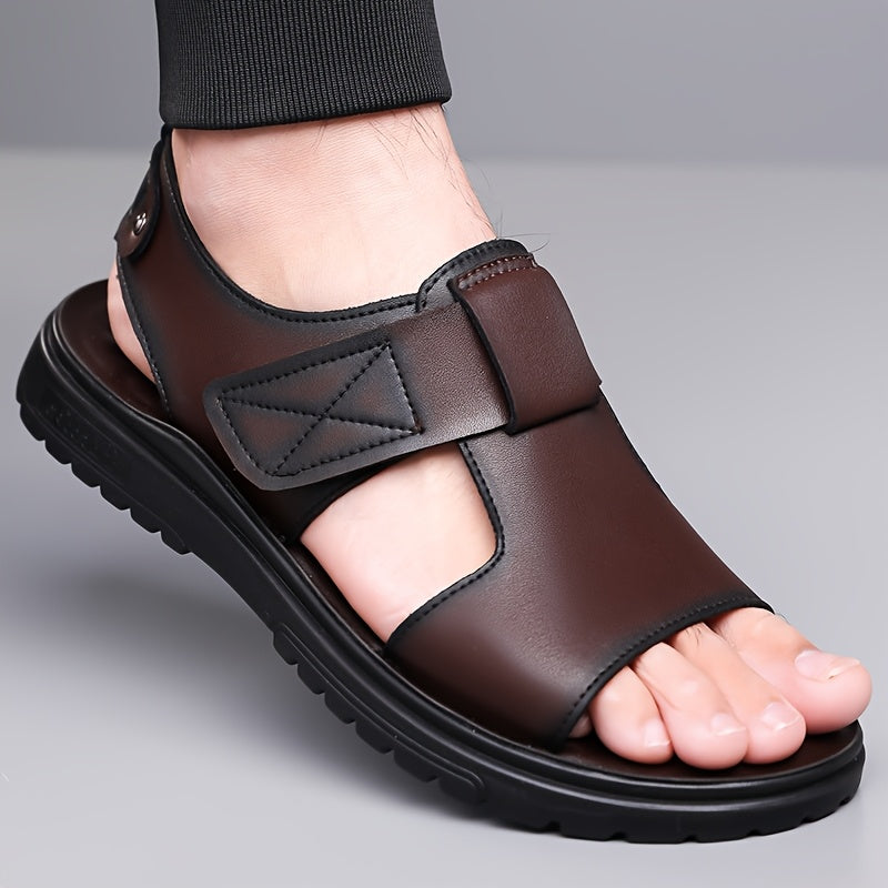 Herren Outdoor Trekking Sandalen – Bequeme Vintage-Sandalen für Freizeit und Alltag