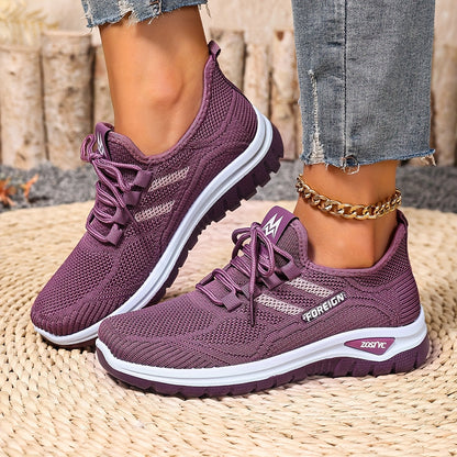Damen Freizeitsneaker mit Komfortsohle für Alltag und Sport