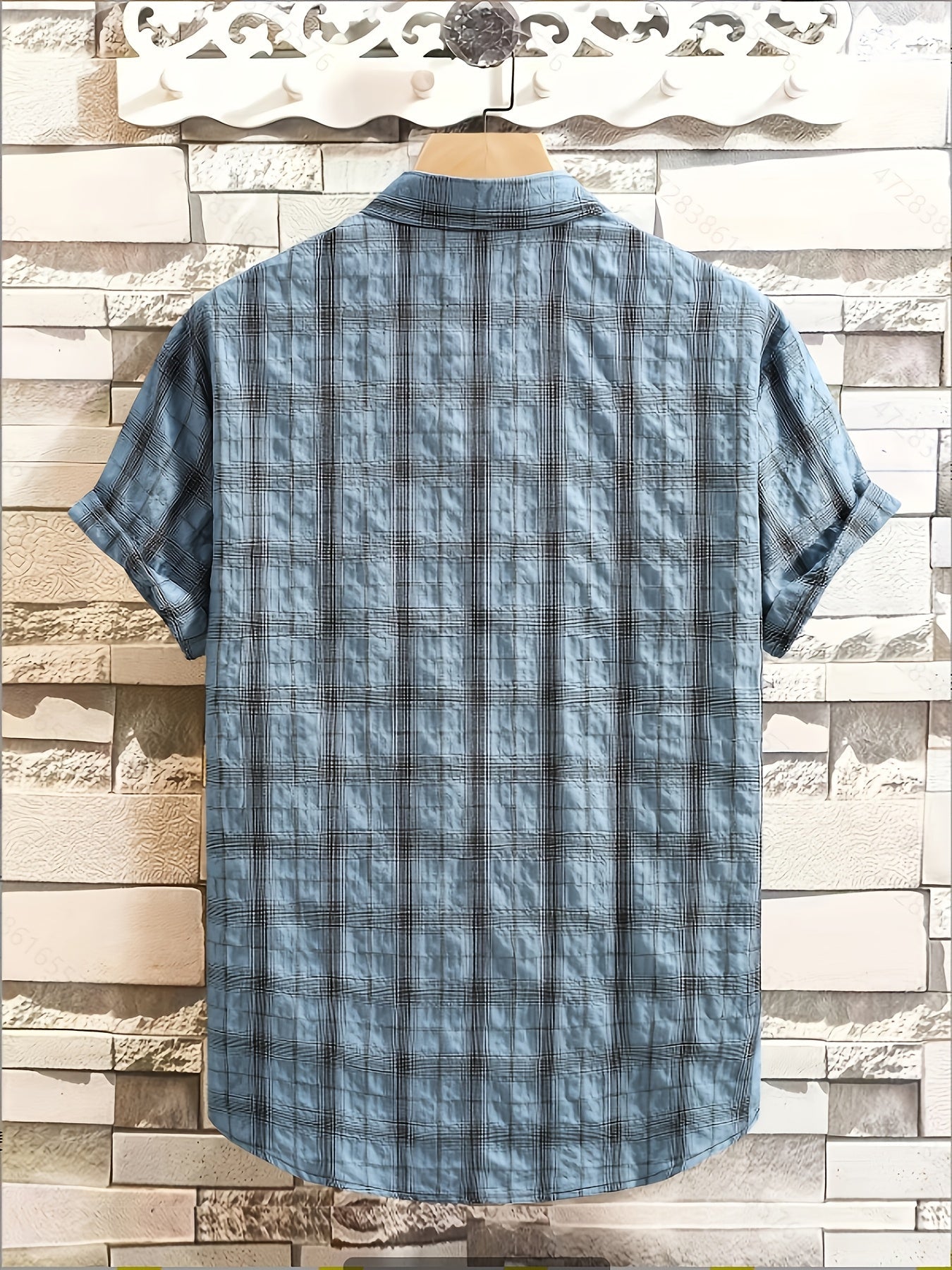 Herren Kurzarm Freizeithemd im Karo-Look – Lässiger Sommerstil für Alltag und Urlaub