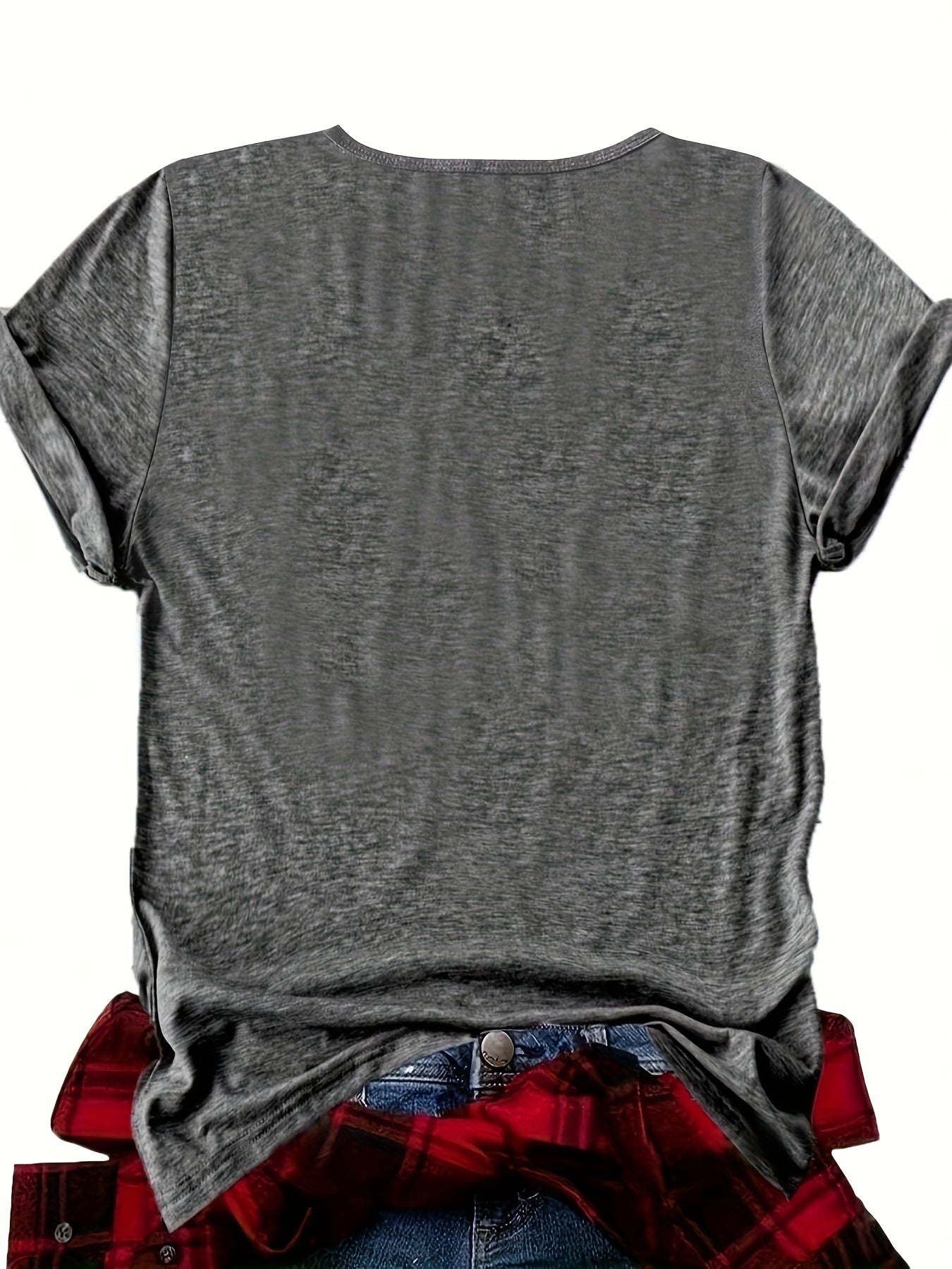 Damen Sprüche T-Shirt mit lustigem Print – Lockeres Statement Shirt für Alltag und Freizeit