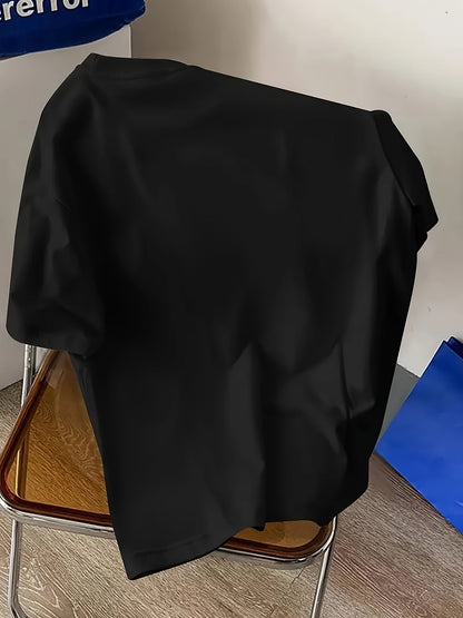 Herren Streetwear T-Shirt mit Kunst-Bär Grafik und modernem Sketch-Design