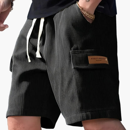 Herren Freizeitshorts mit Kordelzug – Modische Sommer Bermuda für Alltag & Freizeit