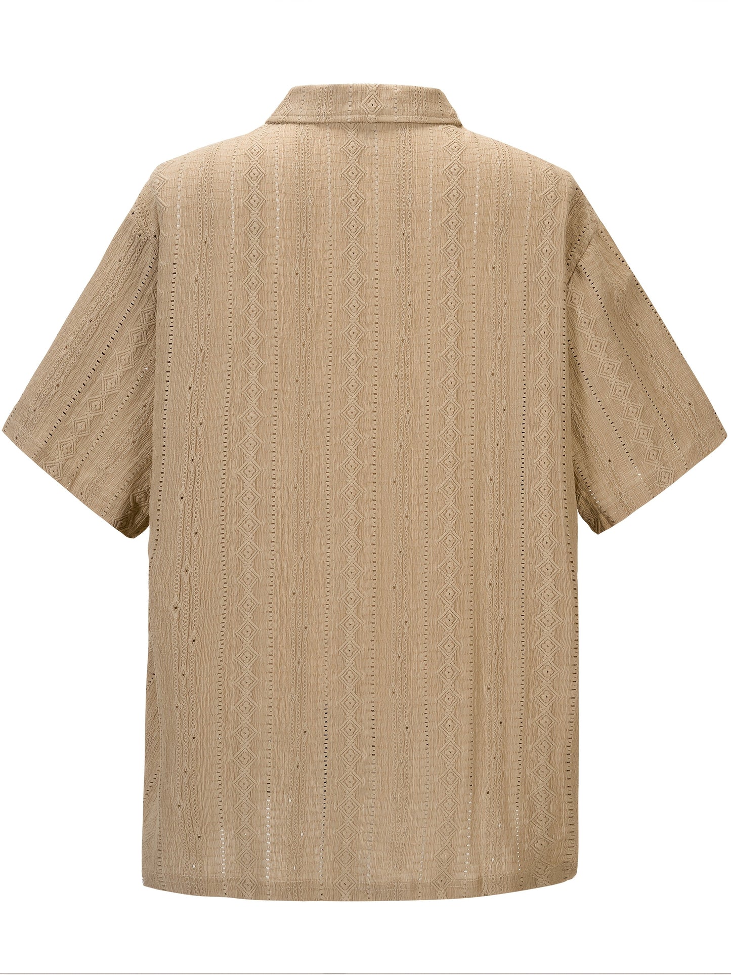 Herren Strick-Poloshirt im Retro-Stil für Freizeit und Alltag