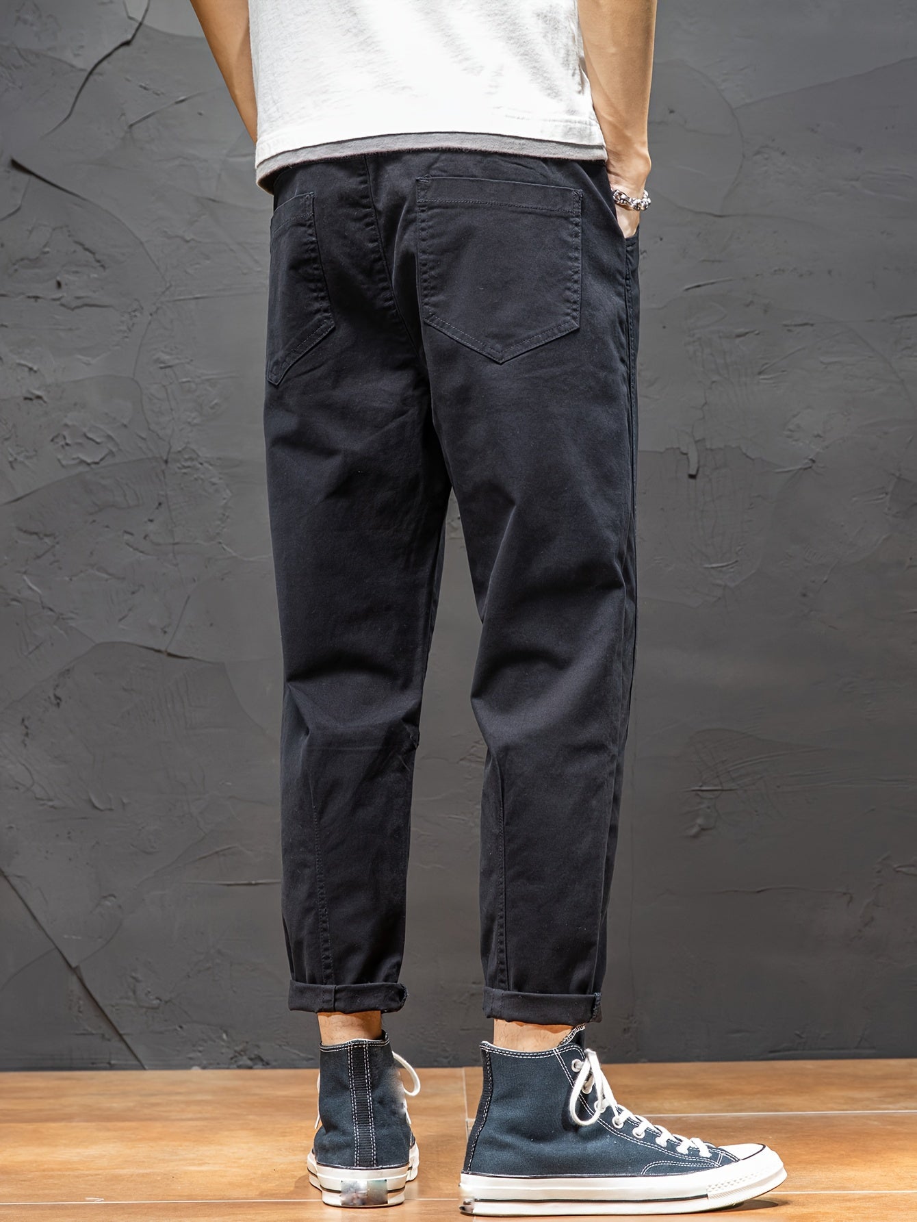 Herren Utility-Tapered Freizeithose – Moderner Streetstyle für Alltag und Freizeit