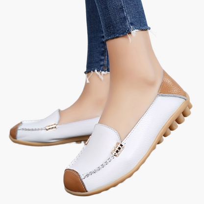 Damen Komfort-Loafer für Alltag und Büro – Bequeme Slip-On Mokassins