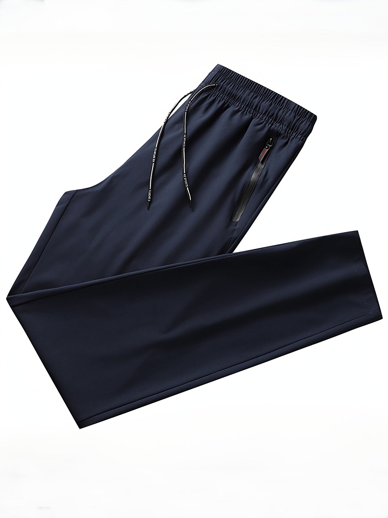 Herren Sporthose mit Reißverschluss-Tasche – Bequeme Freizeithose für Training & Alltag