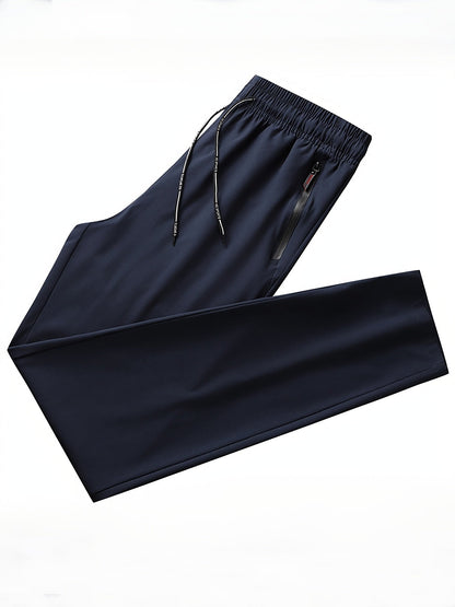 Herren Sporthose mit Reißverschluss-Tasche – Bequeme Freizeithose für Training & Alltag