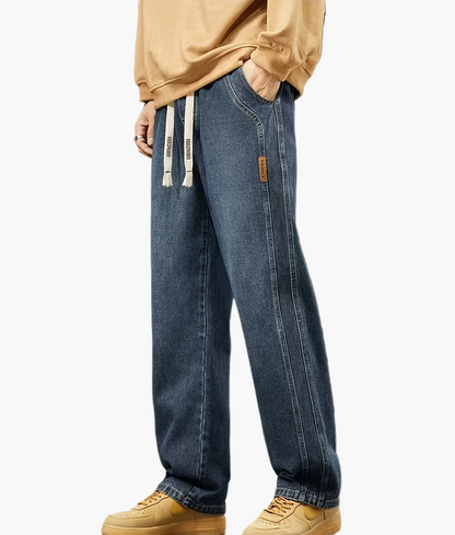 Herren Baggy Jeans im Urban Streetwear Stil – Weite Passform für Freizeit & Alltag
