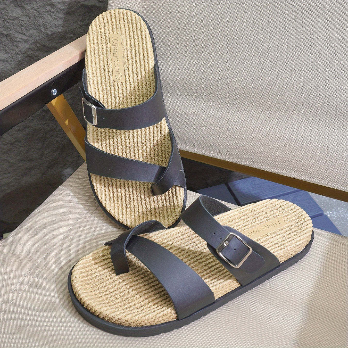 Herren Komfort-Sandalen mit verstellbarem Riemen – Lässige Sommerschuhe für Alltag und Freizeit